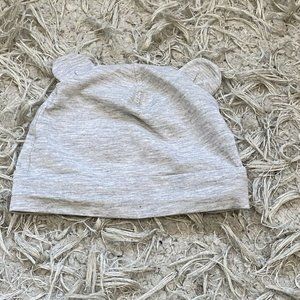 H&M Gray 6-9 Months Baby Hat With Ears